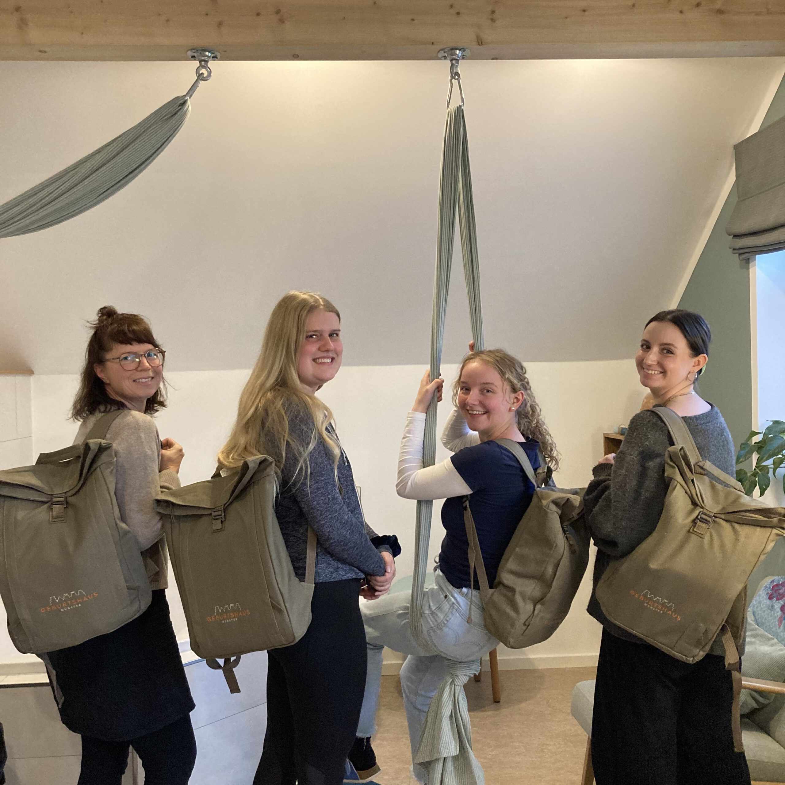 Weihnachtsgeschenke an das Team Geburtshaus Münster